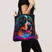 Heller und schöner Berner Hund Tasche (Von Nahem)