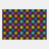 Heller und schöner Hippie Stil Geschenkpapier Set (Vorderseite 2)