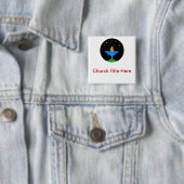 Heller UU ChaliceNametag Button (Beispiel)