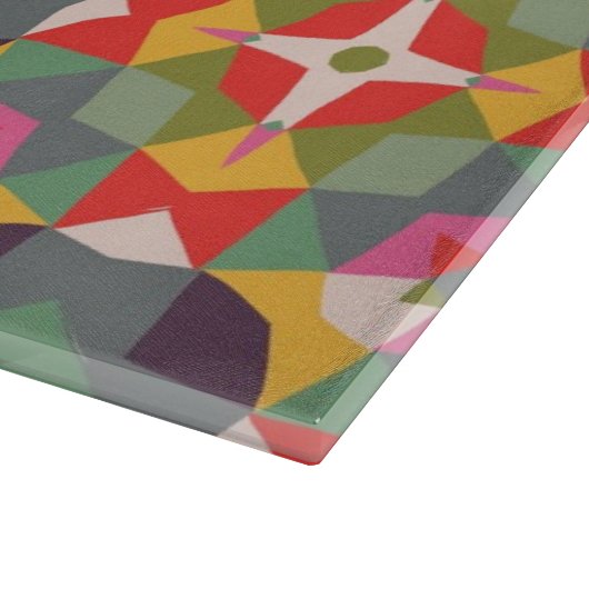 Heller Vintager Hintergrund Schneidebrett (Ecke)