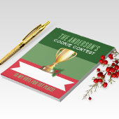 Heller Weihnachtswettbewerb Abstimmung Notepad Pac Notizblock