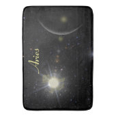 Heller Widder Badematte (Vorderseite Vertikal)