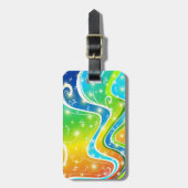 Heller Wirbel und Farbgepäck-Umbau Gepäckanhänger (Vorderseite vertikal)