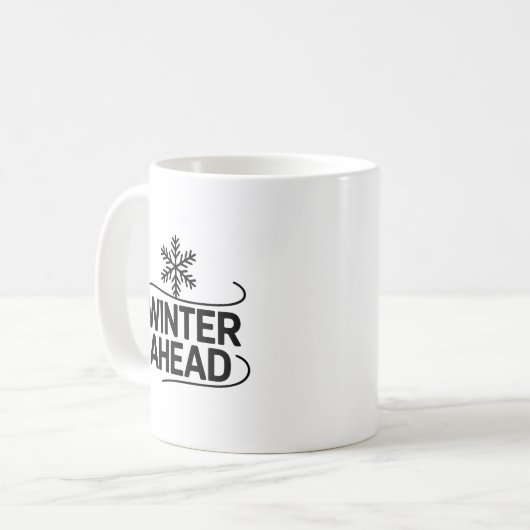 Hellere Tage jenseits des Winters Kaffeetasse (Vorderseite Links)