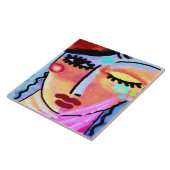 Hellere Tage vor Abstrakter digitaler Malerei Fliese (Seite)