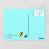 Hellere Tage vor der Postkarte (Rückseite)