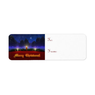 Hellere Visions-Weihnachtsgeschenk-Aufkleber