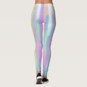 helles abstrakt gefärbt leggings (Rückseite)