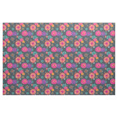Helles abstraktes Blumendruck-Gewebe Stoff (Fat Quarter (45,7 x 55,9 cm))