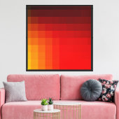 Helles abstraktes Design Leinwanddruck (Insitu (Wohnzimmer))