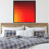 Helles abstraktes Design Leinwanddruck (Insitu (Schlafzimmer))
