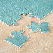 Helles Abstraktes Mosaik, mehrfarbiger Glanz Puzzle (Seite)