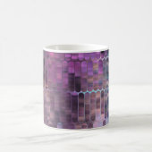 Helles abstraktes Mosaik mit Glanz Kaffeetasse (Mittel)