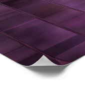 Helles abstraktes Mosaik mit Glanz Poster (Ecke)