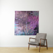Helles abstraktes Mosaik mit Glanz Wandteppich (Beispiel (Horizontal))