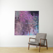 Helles abstraktes Mosaik mit Glanz Wandteppich (Beispiel)