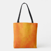 Helles, abstraktes Mosaik-Orange-Hintergrund mit G Tasche (Rückseite)