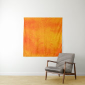Helles, abstraktes Mosaik-Orange-Hintergrund mit G Wandteppich (Beispiel (Horizontal))