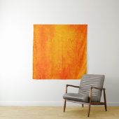 Helles, abstraktes Mosaik-Orange-Hintergrund mit G Wandteppich (Beispiel)