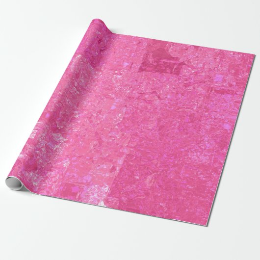 Helles, abstraktes Mosaik-Rosa Hintergrund mit Gla Geschenkpapier (Ungerollt)