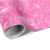 Helles, abstraktes Mosaik-Rosa Hintergrund mit Gla Geschenkpapier (Rolleneckpunkt)
