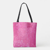 Helles, abstraktes Mosaik-Rosa Hintergrund mit Gla Tasche (Rückseite)