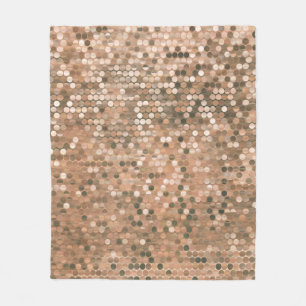 Helles abstraktes Mosaik Vintager Hintergrund mit  Fleecedecke