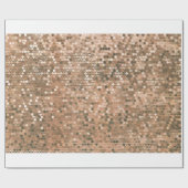 Helles abstraktes Mosaik Vintager Hintergrund mit Geschenkpapier (Flach)