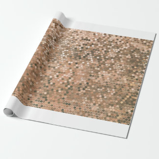 Helles abstraktes Mosaik Vintager Hintergrund mit  Geschenkpapier