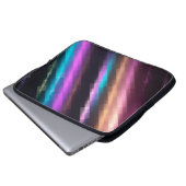 Helles abstraktes Mosaikmosaik mit mehrfarbigem Hi Laptopschutzhülle (Vorne Knopf)