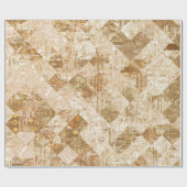 Helles abstraktes Mosaikmuster Geschenkpapier (Flach)