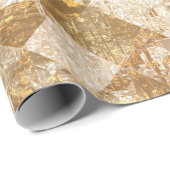 Helles abstraktes Mosaikmuster Geschenkpapier (Rolleneckpunkt)