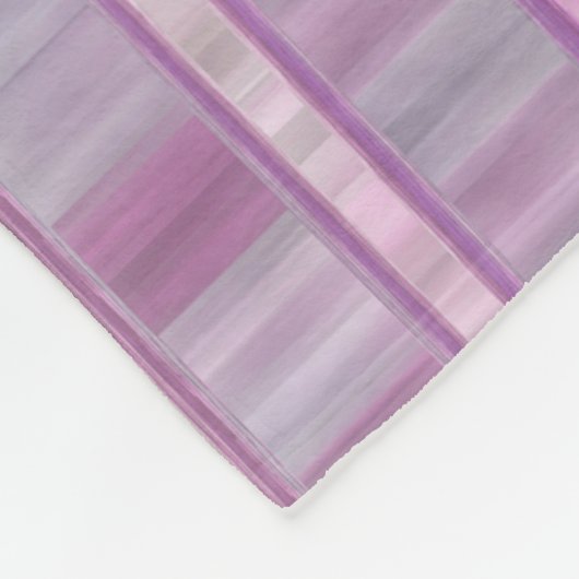 Helles abstraktes Mosaikviolett mit Glos Fleecedecke (Ecke)