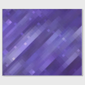 Helles abstraktes Mosaikviolett mit Glos Geschenkpapier (Flach)