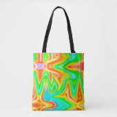 Helles Abstraktes Muster Tasche (Vorderseite)
