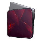 Helles, Abstraktes Muster und Anpassung Laptopschutzhülle (Vorderseite Links)