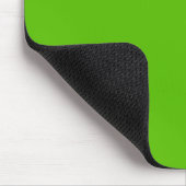 Helles Apfelgrün Mousepad (Ecke)