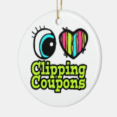 Helles Auge Herz I Liebe Clipping Coupons Keramikornament (Links)