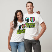 Helles Auge Herz I Liebe Clipping Coupons T-Shirt (Unisex)