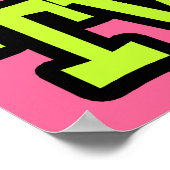 Helles Auge Herz I Liebe Reality TV Shows Poster (Ecke)