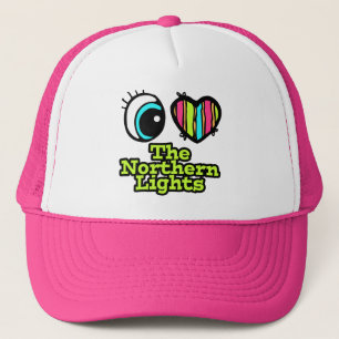 Helles Augenherz I Liebe Nordlichter Truckerkappe