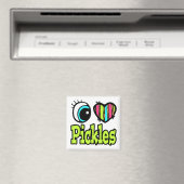 Helles Augenherz I Liebe Pickles Magnet (In Situ (Geschirrspüler))