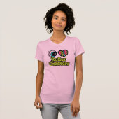 Helles Augenherz I Liebe Roller Untersetzer T-Shirt (Vorne ganz)