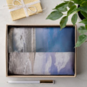 Helles blauer Himmel-u. Seidenpapier (Geschenk)