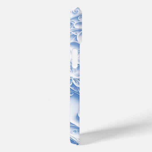 Helles blaues Papier - schlankes Design Case-Mate iPhone Hülle (Rückseite / Rechts)