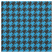 Helles blaues und schwarzes stoff (Muster)