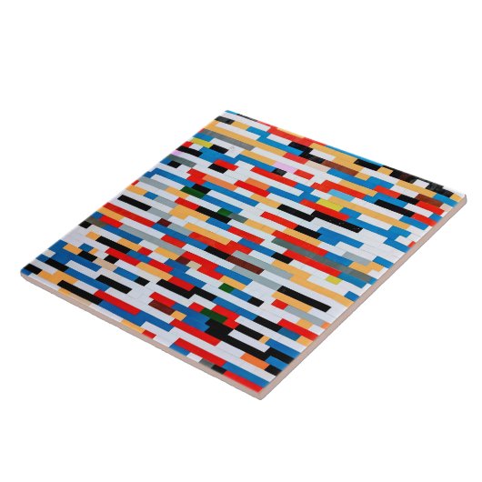 Helles Blockmuster Fliese (Seite)