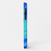 Helles Blue Tulip iPhone 3 Fall Case-Mate iPhone Hülle (Hinten/Links)