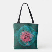 Helles, blumenfarbenes Nadelrad mit Konfetti-Sprin Tasche (Rückseite)