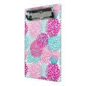 Helles Blumenmuster 2 Mini Klemmbrett (Gewinkelt2)